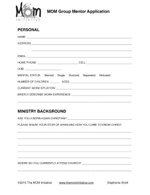 Step mom application: Fill out & sign online .